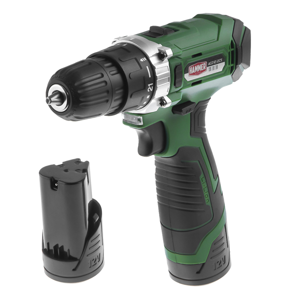 Дрель аккумуляторная HAMMER ACD12/2CS