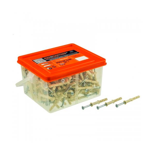 Дюбель-гвоздь с потайной головкой PDG UK 8/100 400 шт