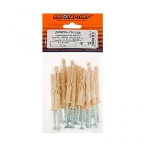 Дюбель-гвоздь с потайной головкой PDG UK 8/60 70 шт