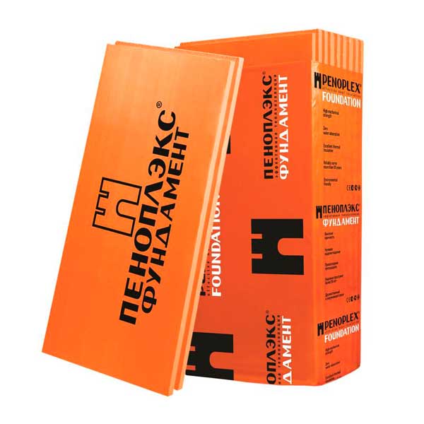 Экструдированный пенополистирол Пеноплэкс Фундамент 1185х585х100 мм 4 шт 0.2772 м3