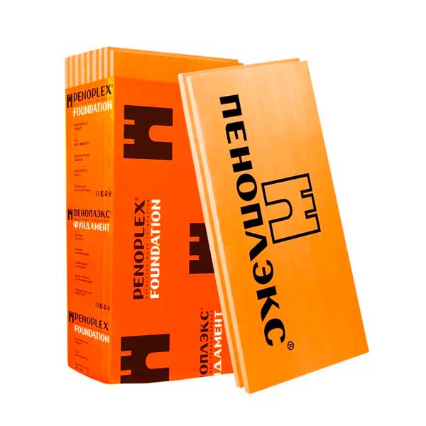 Экструдированный пенополистирол Пеноплэкс Фундамент 1185х585х50 мм 7 шт 0.243 м3