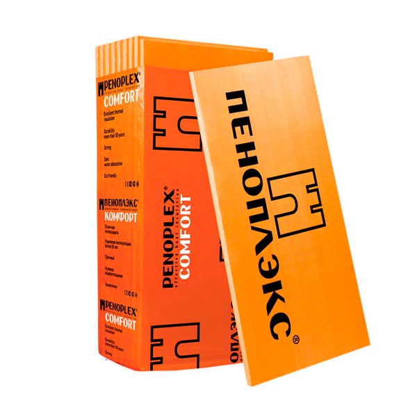 Экструдированный пенополистирол Пеноплэкс Комфорт 1185х585х20 мм 20 шт 0.278 м3