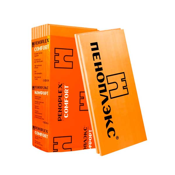 Экструдированный пенополистирол Пеноплэкс Комфорт 1185х585х100 мм 4 шт 0.2772 м3