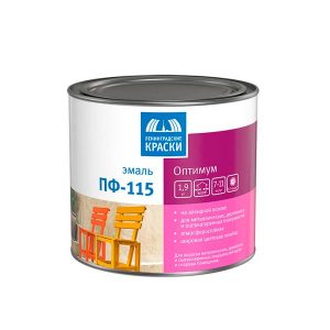 Эмаль ПФ-115 Ленинградские Краски Оптимум шоколад глянцевая 1.9 кг