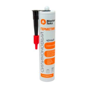Герметик силиконовый MasterTeks PM черный 290 мл