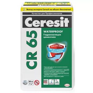 Гидроизоляция Ceresit CR 65 20 кг