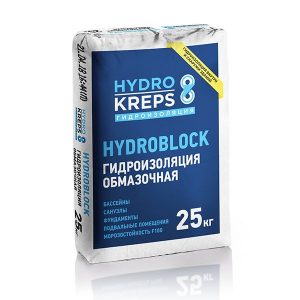Гидроизоляция Крепс HYDROBLOCK жесткая 25 кг