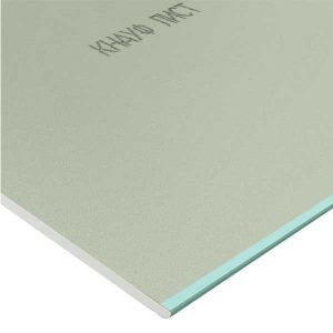 Гипсокартон КНАУФ 600х1500х12.5 мм малоформатный влагостойкий