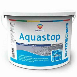 Грунт бетоноконтакт Eskaro Aquastop 4.5 кг