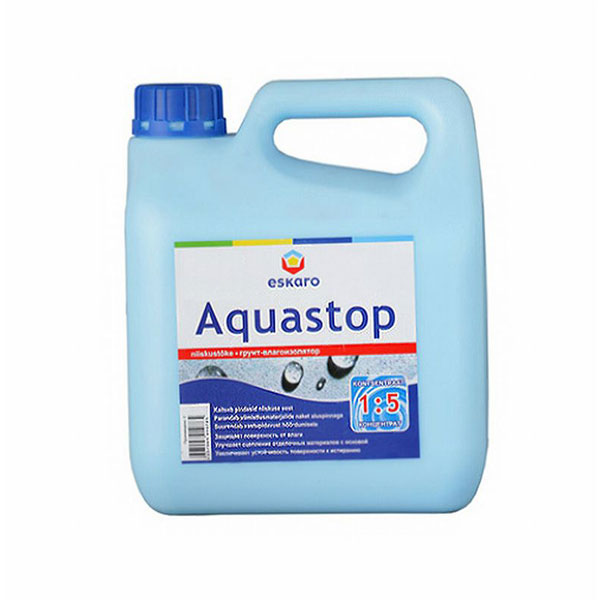 Грунт-концентрат 1:5 Eskaro Aquastop 3 л