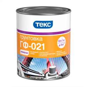 Грунтовка ГФ-021 Текс Универсал серая 1 кг