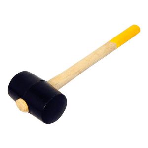 Киянка резиновая 85 мм 1.1 кг деревянная ручка