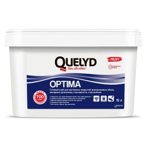 Клей для стеклообоев Quelyd Optima готовый 15 л
