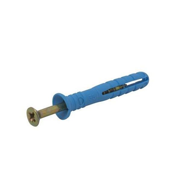 Дюбель-гвоздь КНАУФ 6/40 с потайной манжетой PDG UK нейлон 150 шт — изображение 2