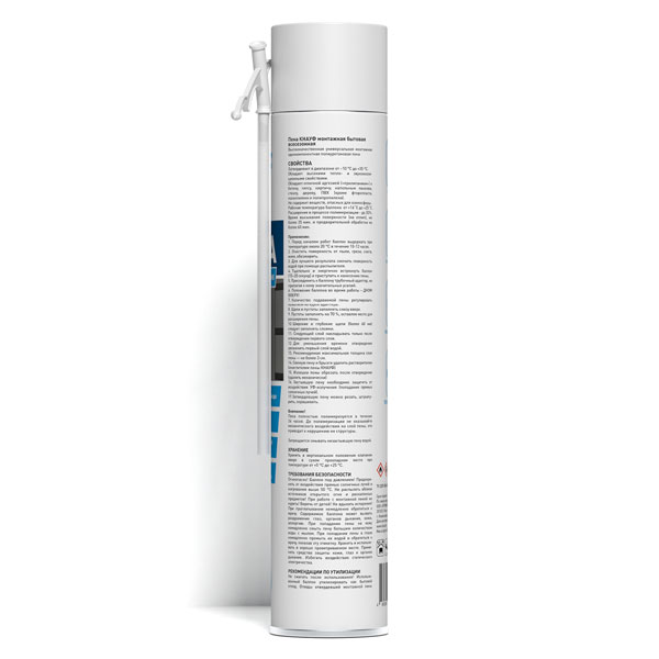 Пена монтажная КНАУФ всесезонная 750 мл — изображение 3