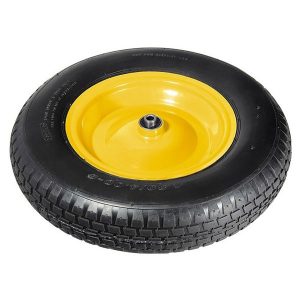 Колесо для тачки пневматическое 390х80х20 мм с камерой