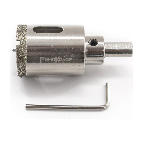 Коронка алмазная RemoColor по стеклу и керамограниту 35х67 мм