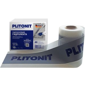Лента гидроизоляционная Plitonit ГидроЛента 12 см 10 м