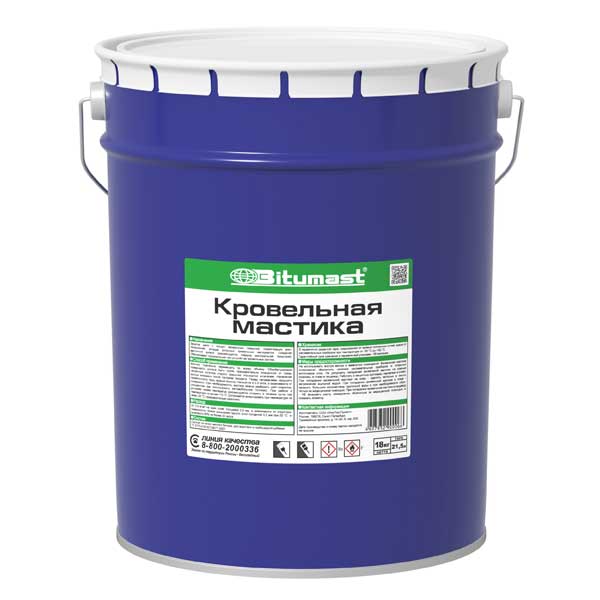 Мастика кровельная Bitumast 21.5 л
