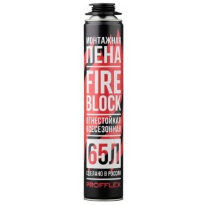 Пена противопожарная Profflex Fire Block 850 мл