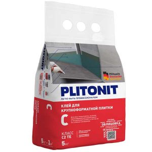 Плиточный клей Плитонит С для сложных поверхностей 5 кг