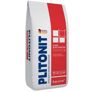Плиточный клей Плитонит А 5 кг