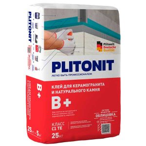 Плиточный клей Плитонит В+ 25 кг