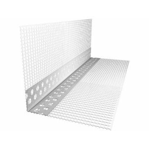 Профиль ПВХ перфорированный с сеткой 10x15 2.5 м