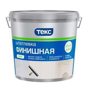 Шпатлевка финишнная Текс Профи 5 кг