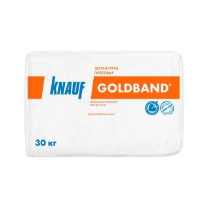 Штукатурка гипсовая КНАУФ-Гольдбанд 30 кг