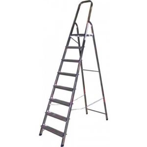 Стремянка алюминиевая Hardax 8 ступени 3.7 м