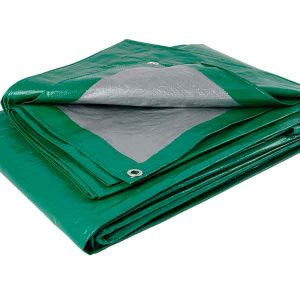 Тент защитный 6х10 м 90 г/м2 зеленый