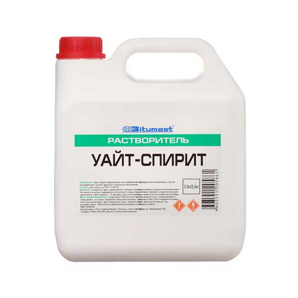Уайт-спирит Bitumast 3 л