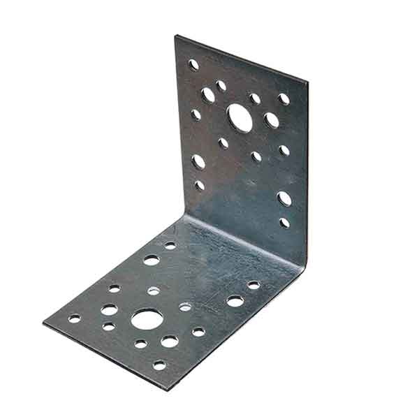 Уголок крепежный оцинкованный 90х90х65х2 мм