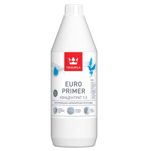 Укрепляющая акрилатная грунтовка Tikkurila Euro Primer 0.9 л