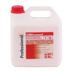 Влагоизолирующий грунт-концентрат 1:10 Bitumast Professional 3 л