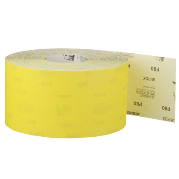 Наждачная бумага Mirka Mirox 115 мм x 50 м Р80 — изображение 2