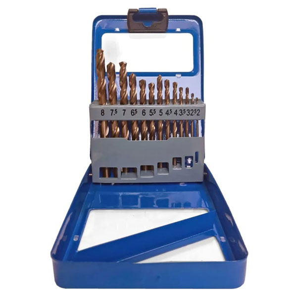 Набор сверл Cutop по металлу с кобальтом 2-8 мм,13 шт — изображение 2